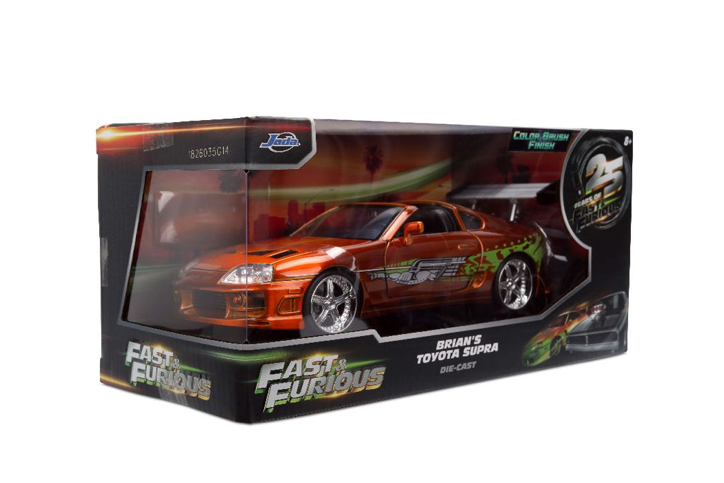 JAD37703 Jada 1/24 FF - Brian's Toyota Supra - Color Brush Finish