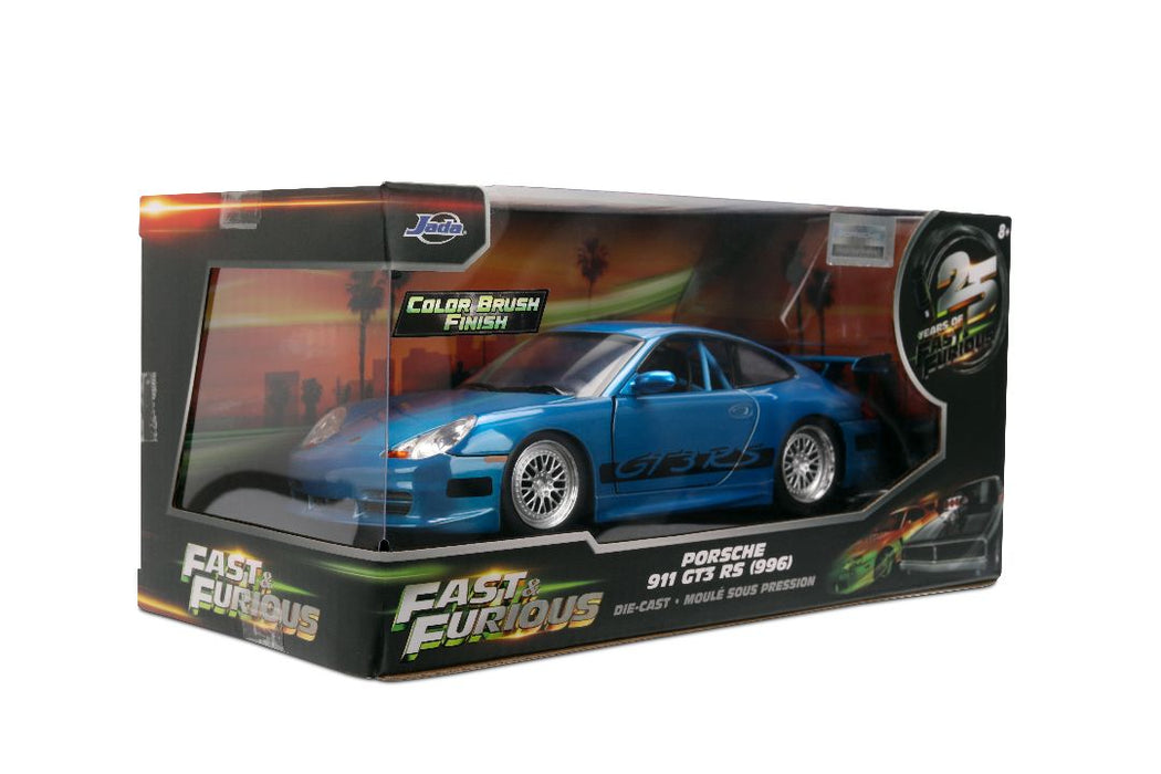 JAD37819 Jada 1/24 "FF 25th" Brian's Porsche 911 GT3 RS - Color Brush