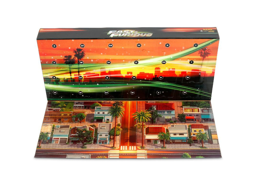 JAD37872 Jada Nano HWR - Fast & Furious Advent Calendar