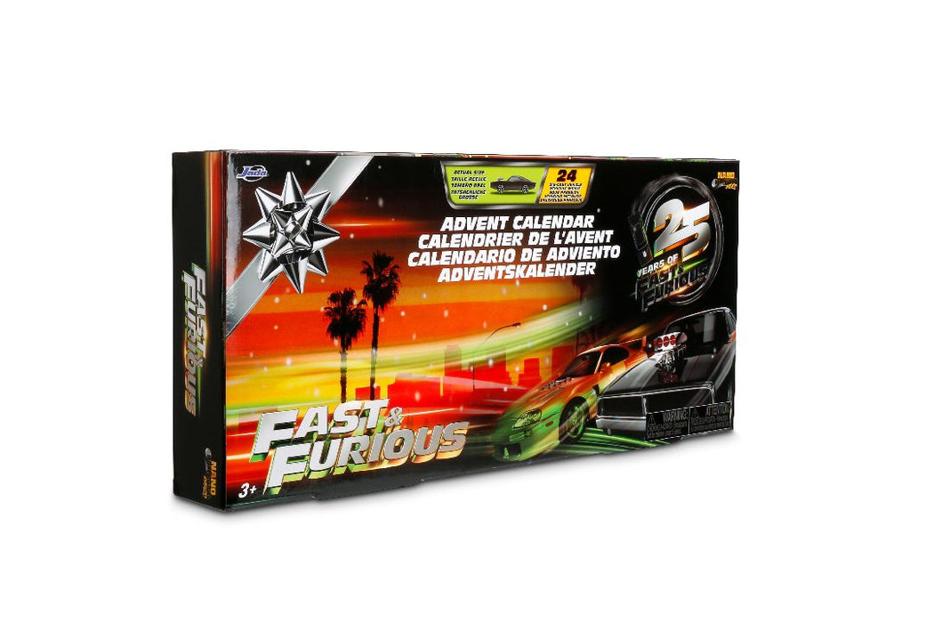 JAD37872 Jada Nano HWR - Fast & Furious Advent Calendar