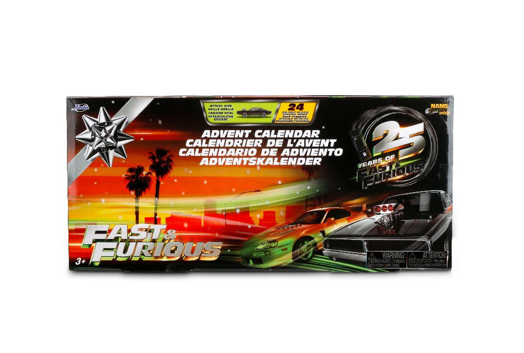 JAD37872 Jada Nano HWR - Fast & Furious Advent Calendar