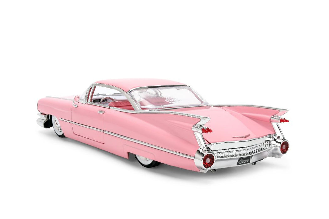 JAD38004 Jada 1/24 SHOWROOM FLOOR - 1959 Cadillac Coupe DeVille - Pink