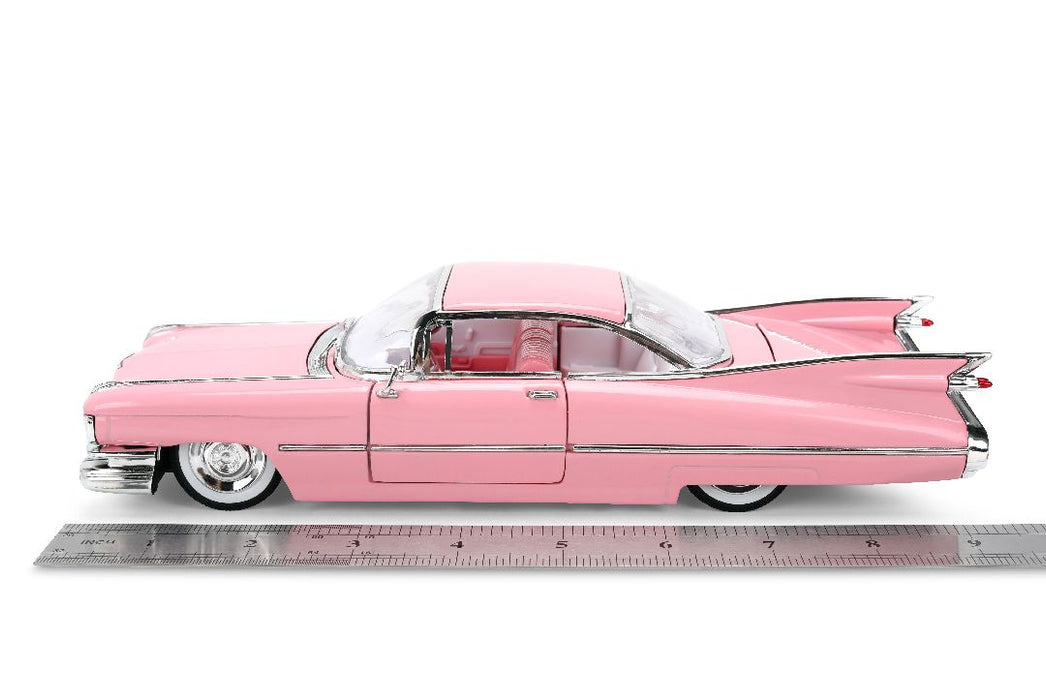 JAD38004 Jada 1/24 SHOWROOM FLOOR - 1959 Cadillac Coupe DeVille - Pink