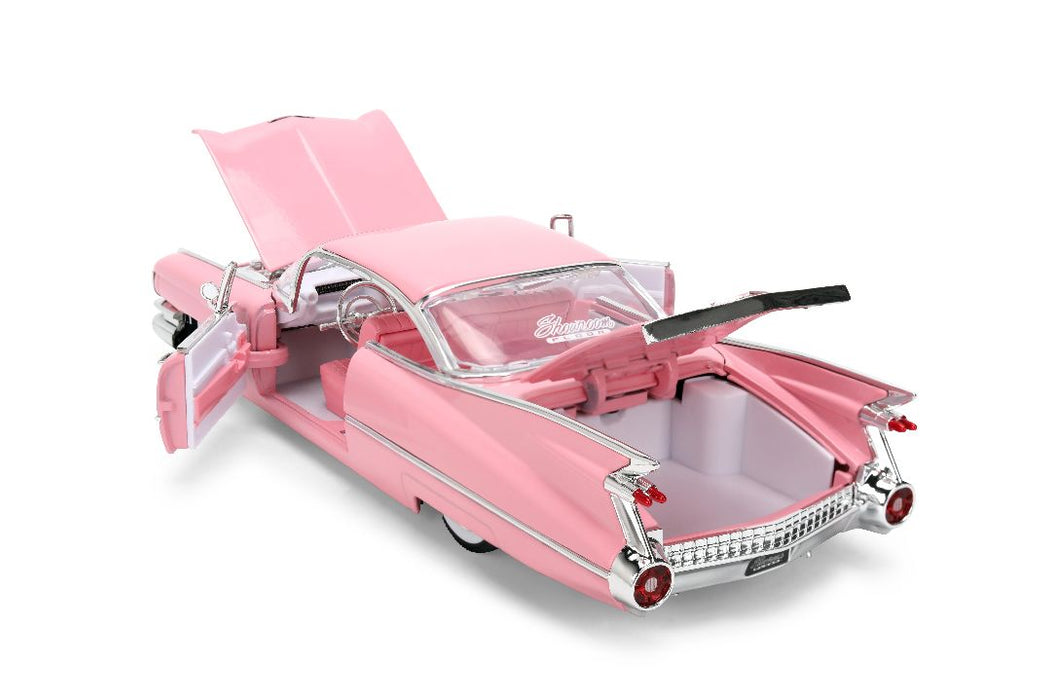 JAD38004 Jada 1/24 SHOWROOM FLOOR - 1959 Cadillac Coupe DeVille - Pink