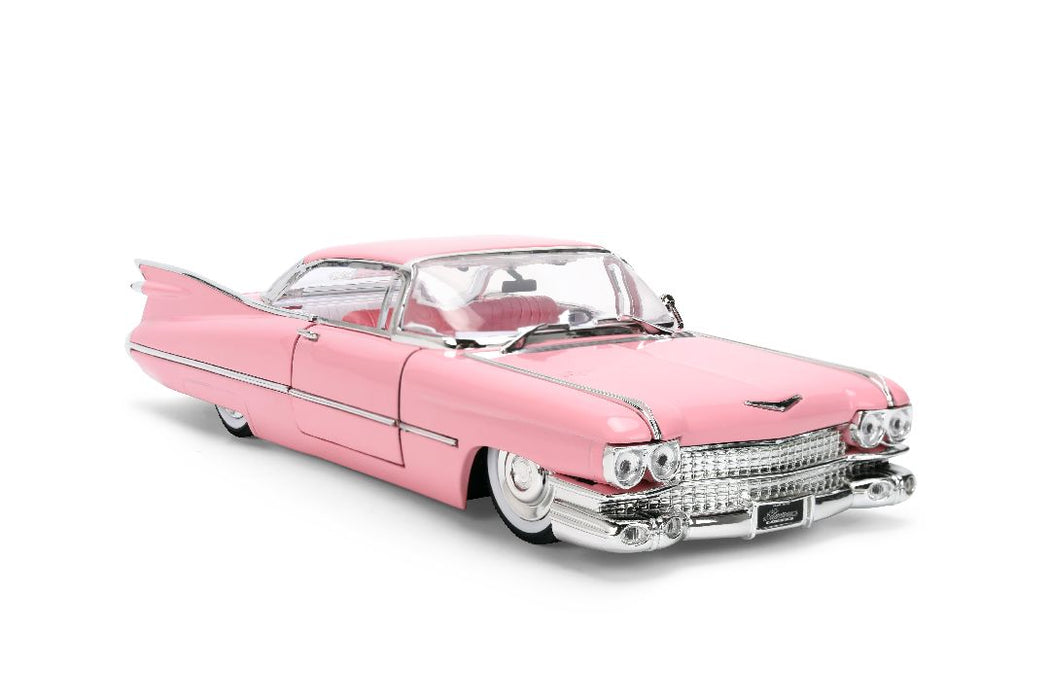 JAD38004 Jada 1/24 SHOWROOM FLOOR - 1959 Cadillac Coupe DeVille - Pink