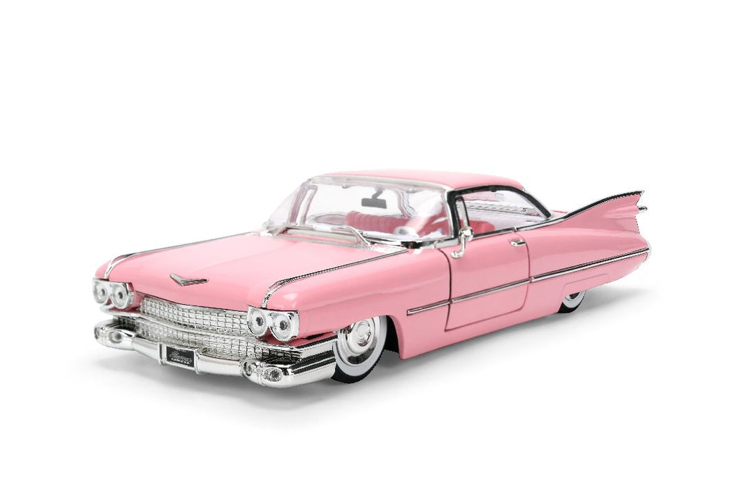JAD38004 Jada 1/24 SHOWROOM FLOOR - 1959 Cadillac Coupe DeVille - Pink