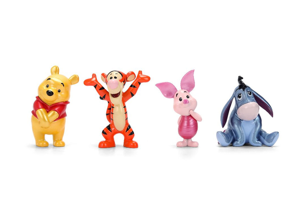 JAD38029 Jada 2.5" Metalfigs - Disney - Winnie the Pooh 4-Pack