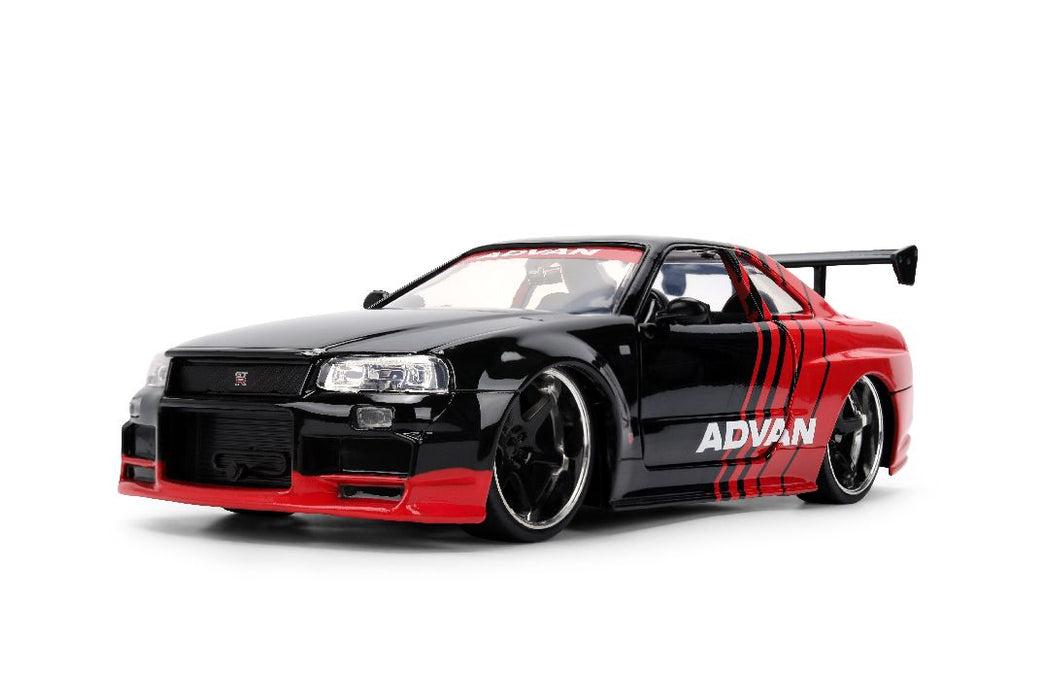 JAD38346 Jada 1/24 AutoWorks - 2002 Nissan Skyline GT-R (R34)