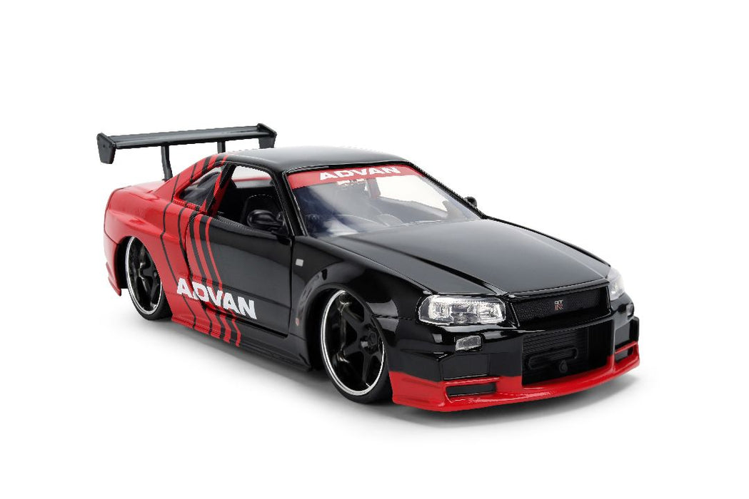 JAD38346 Jada 1/24 AutoWorks - 2002 Nissan Skyline GT-R (R34)