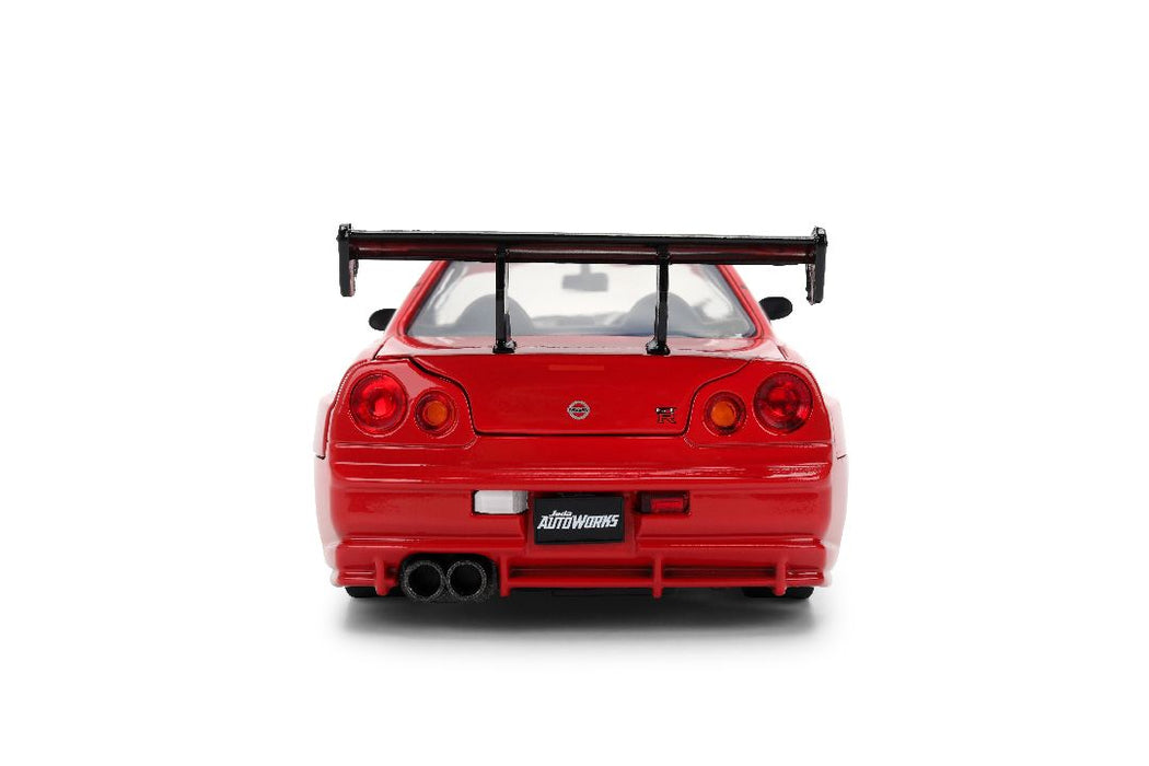 JAD38346 Jada 1/24 AutoWorks - 2002 Nissan Skyline GT-R (R34)