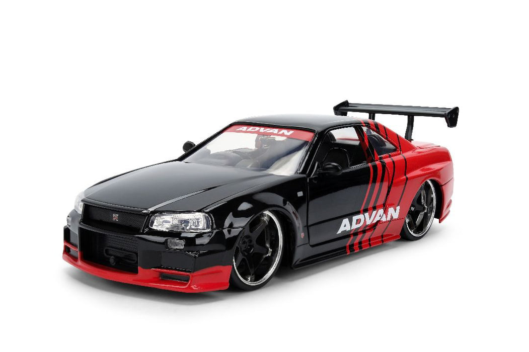 JAD38346 Jada 1/24 AutoWorks - 2002 Nissan Skyline GT-R (R34)