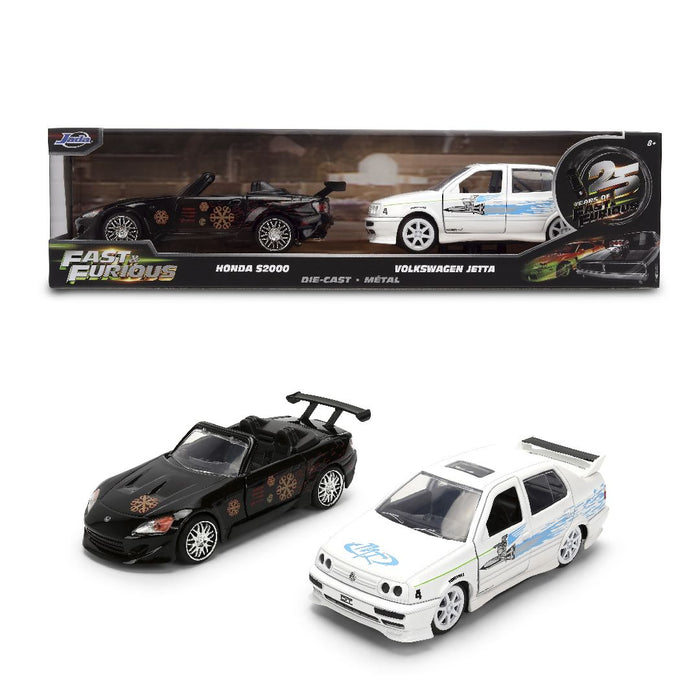 JAD38362 Jada 1/32 FAST & FURIOUS TWIN PACKS - THE FAST & THE FURIOUS