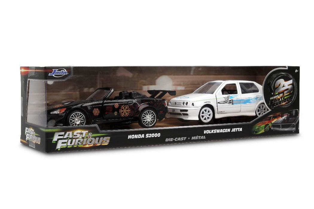 JAD38362 Jada 1/32 FAST & FURIOUS TWIN PACKS - THE FAST & THE FURIOUS