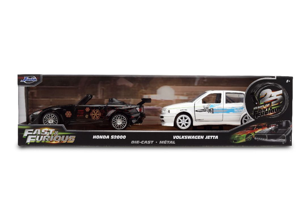 JAD38362 Jada 1/32 FAST & FURIOUS TWIN PACKS - THE FAST & THE FURIOUS