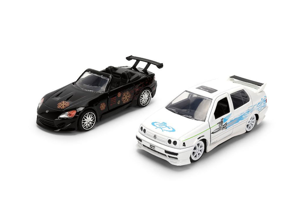 JAD38362 Jada 1/32 FAST & FURIOUS TWIN PACKS - THE FAST & THE FURIOUS