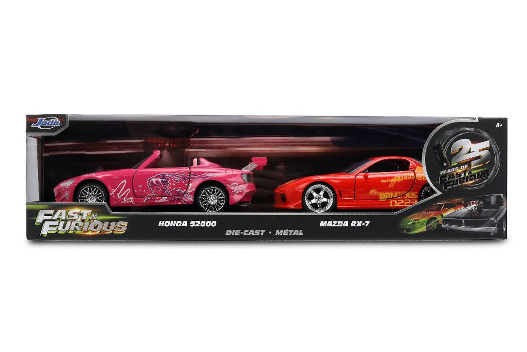 JAD38363 Jada 1/32 FAST & FURIOUS TWIN PACKS - 2 FAST 2 FURIOUS