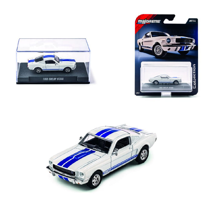 JAD85050010021JA Jada 1/64 Majorette Collection W1 - 1965 Mustang Shelby GT350
