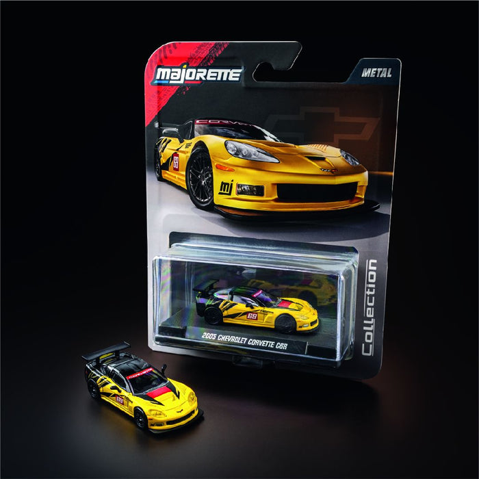 JAD85050010061JA Jada 1/64 Majorette Collection W1 - 2005 Chevy Corvette C6 R