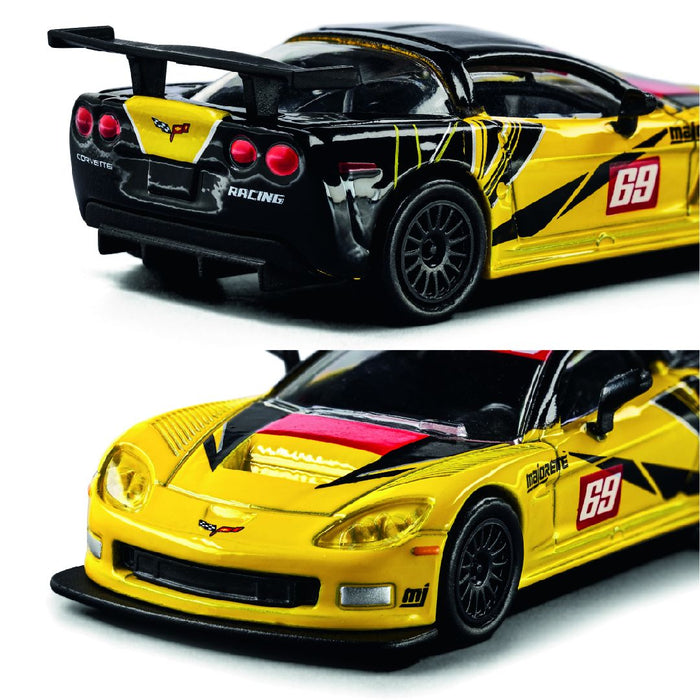 JAD85050010061JA Jada 1/64 Majorette Collection W1 - 2005 Chevy Corvette C6 R
