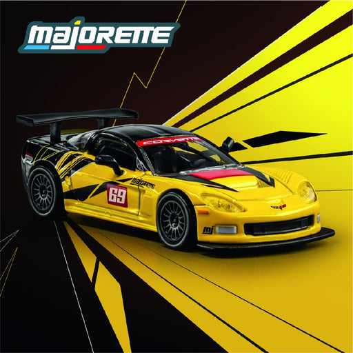 JAD85050010061JA Jada 1/64 Majorette Collection W1 - 2005 Chevy Corvette C6 R