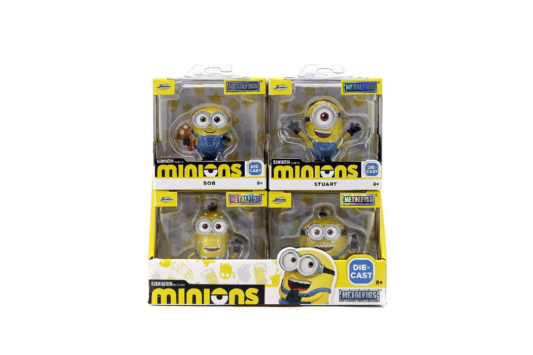 JAD85258-W1 Jada 2.5" Metalfigs - Minions Single Pack in PDQ - 12 Pack