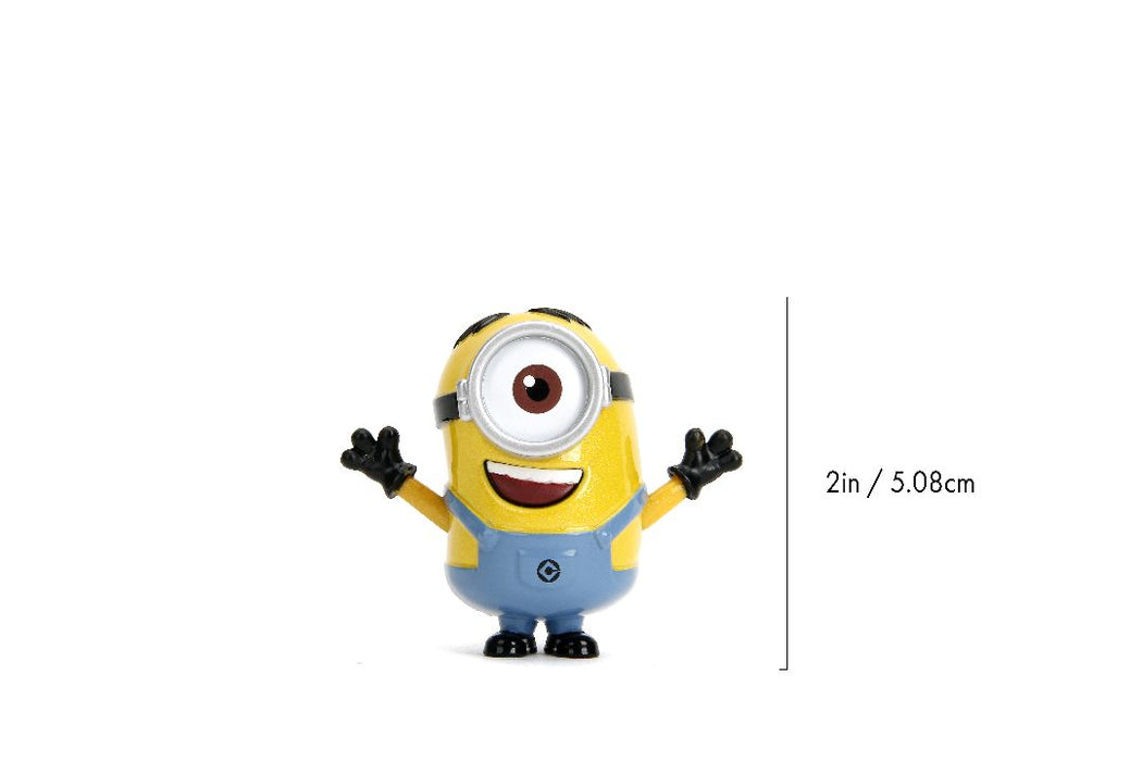 JAD85258-W1 Jada 2.5" Metalfigs - Minions Single Pack in PDQ - 12 Pack