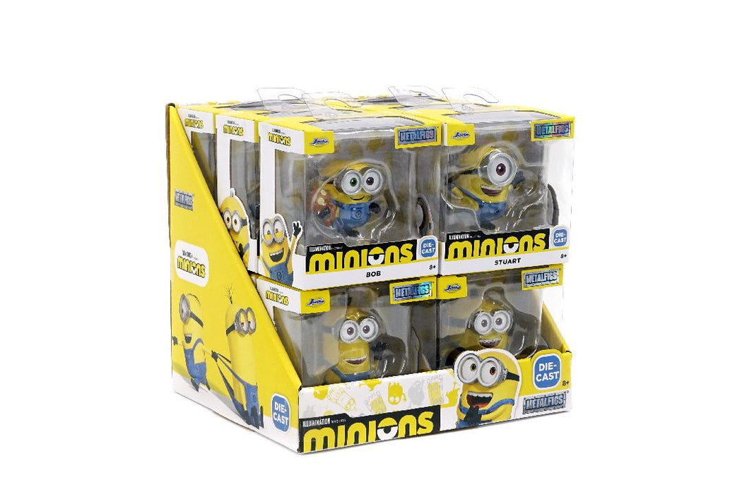 JAD85258-W1 Jada 2.5" Metalfigs - Minions Single Pack in PDQ - 12 Pack