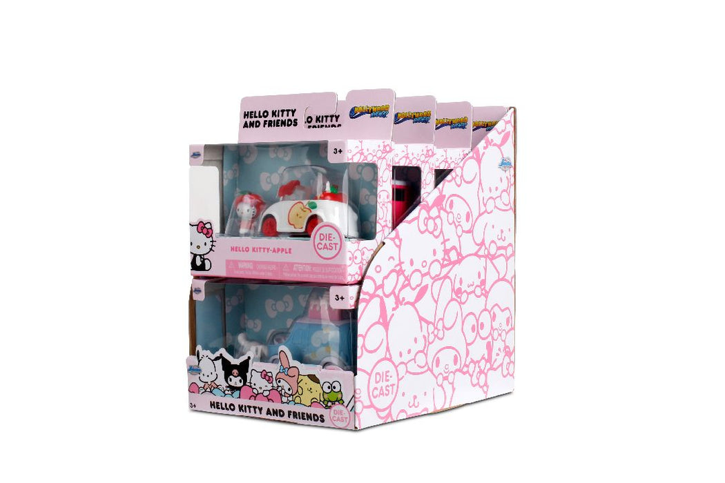 JAD85338-W1 Jada 1/55 Mini "HWR" Sanrio Assortment Pack in PDQ - 8 Pack