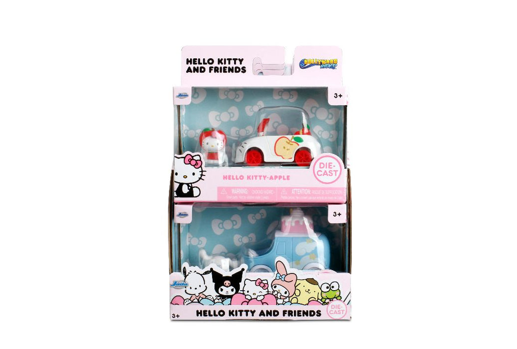 JAD85338-W1 Jada 1/55 Mini "HWR" Sanrio Assortment Pack in PDQ - 8 Pack