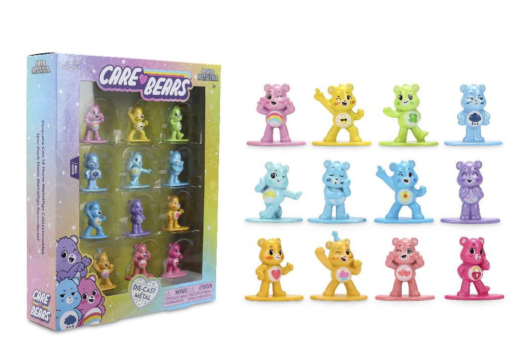 JAD9337100314R20 Jada 1.65" Nano Metalfigs - CloudCo Care Bears W1 12-Pack