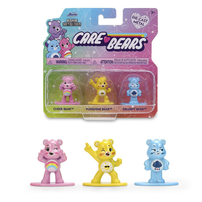 JAD9337372314R20 Jada 1.65" Nano Metalfigs - CloudCo Care Bears W1 3-Pack
