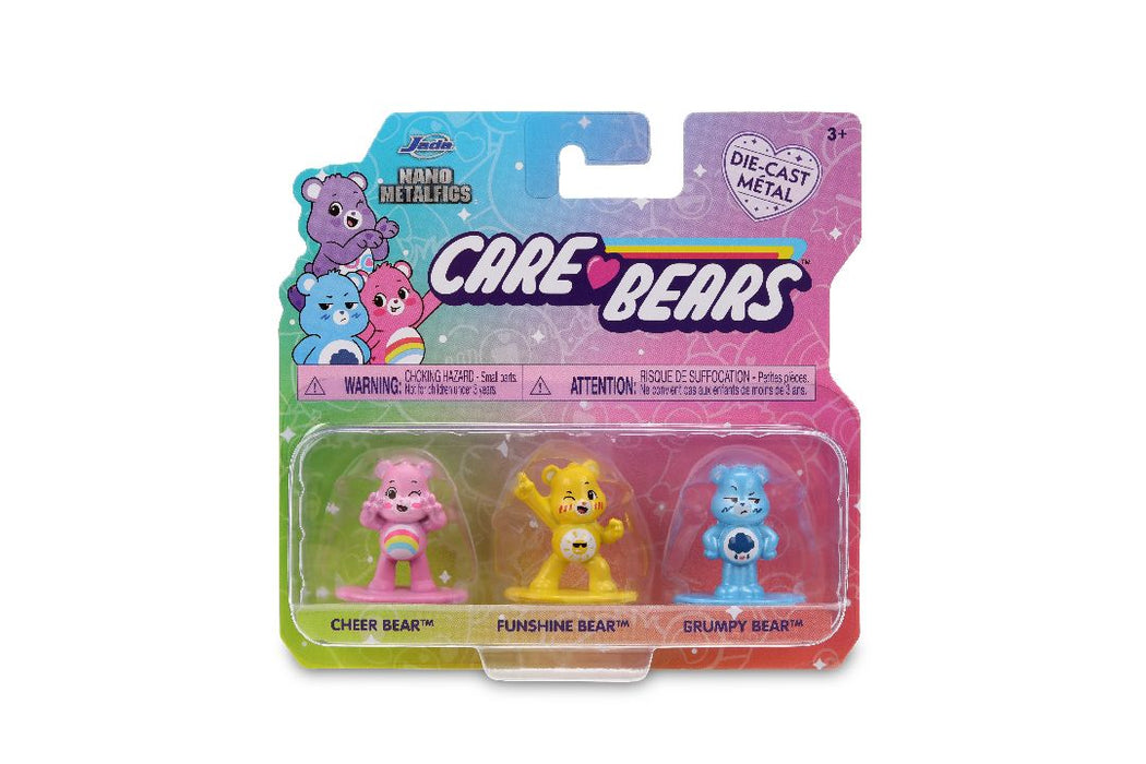 JAD9337372314R20 Jada 1.65" Nano Metalfigs - CloudCo Care Bears W1 3-Pack