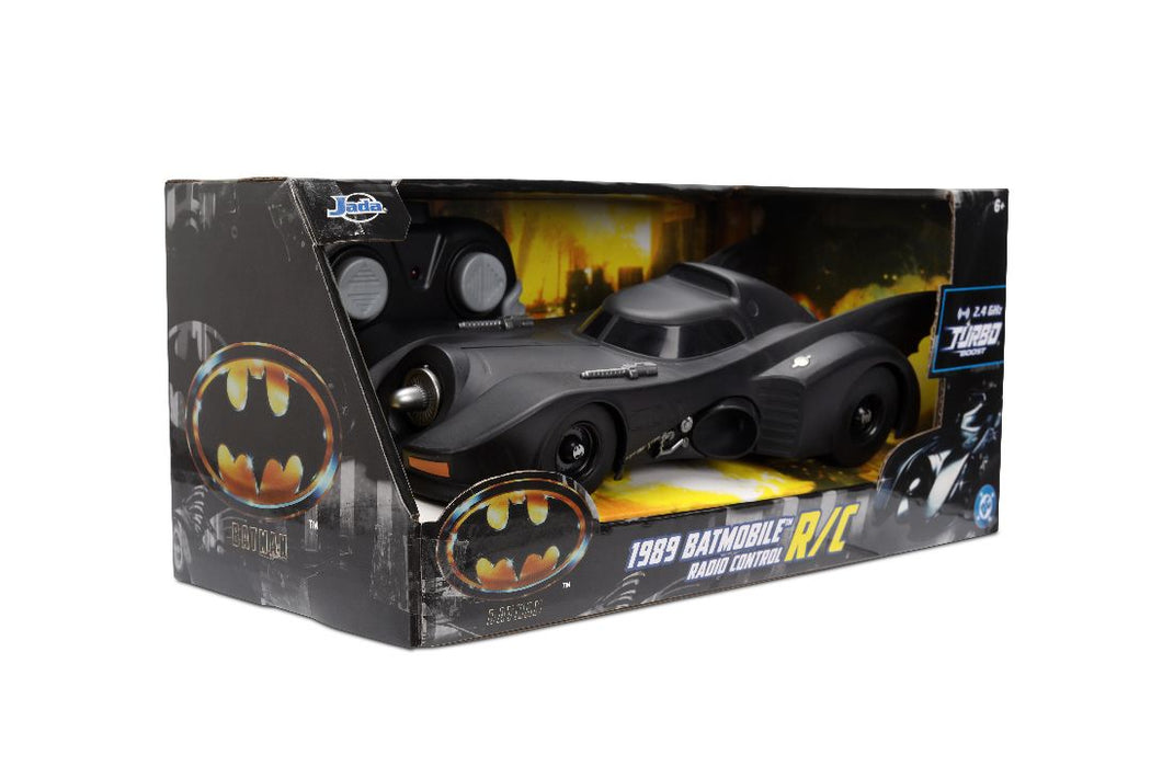 JAD9337682114R20 Jada 1/24 HWR R/C - 1989 Batmobile