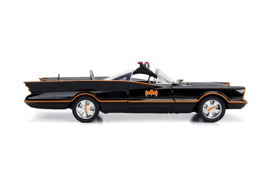 JAD98625 Jada 1/18 "Hollywood Rides" 1966 TV Series Batmobile with Batman