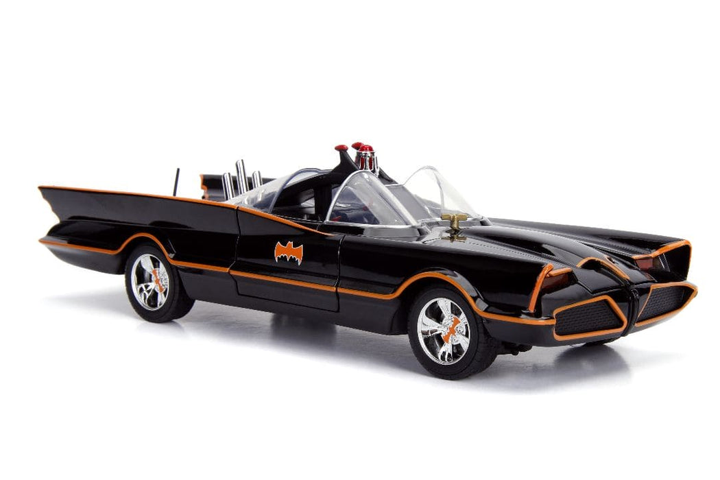 JAD98625 Jada 1/18 "Hollywood Rides" 1966 TV Series Batmobile with Batman