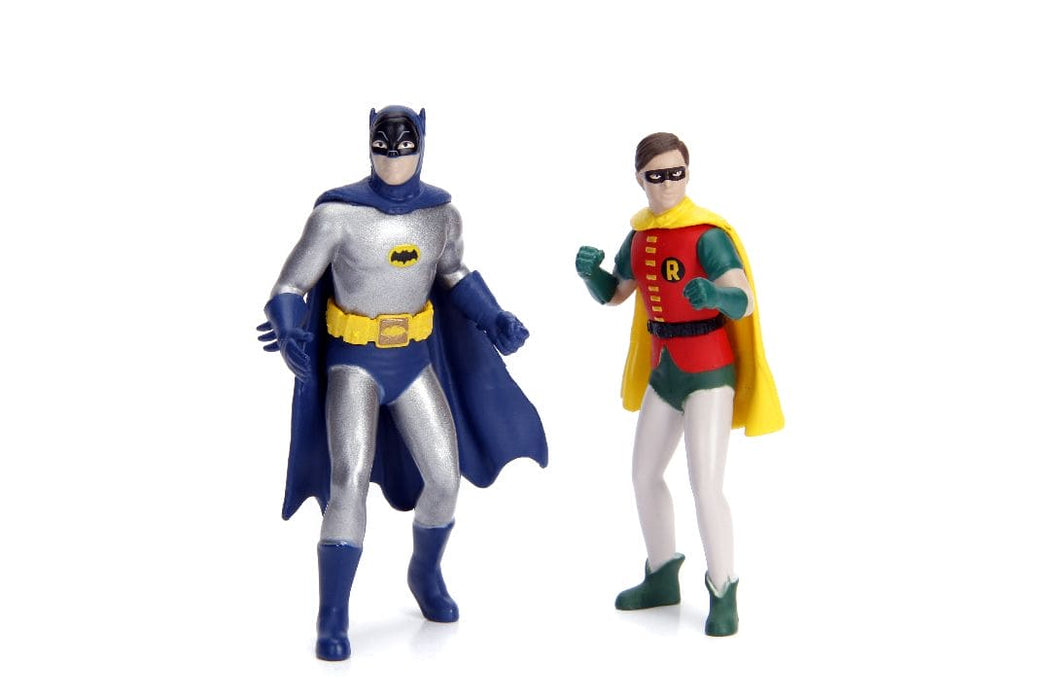 JAD98625 Jada 1/18 "Hollywood Rides" 1966 TV Series Batmobile with Batman