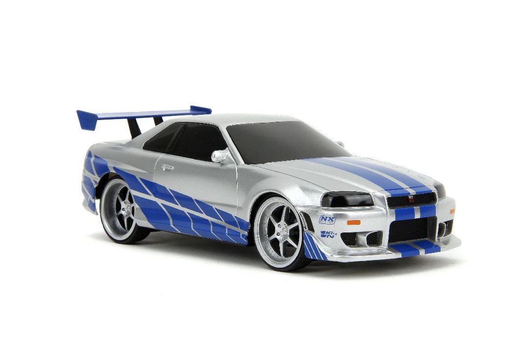 JAD99371 Jada 1/24 FF R/C - Brian's Nissan Skyline GT-R R(34)