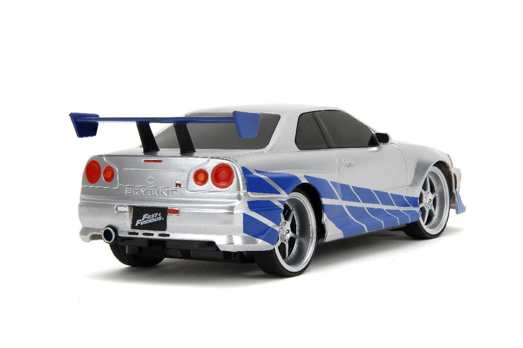 JAD99371 Jada 1/24 FF R/C - Brian's Nissan Skyline GT-R R(34)