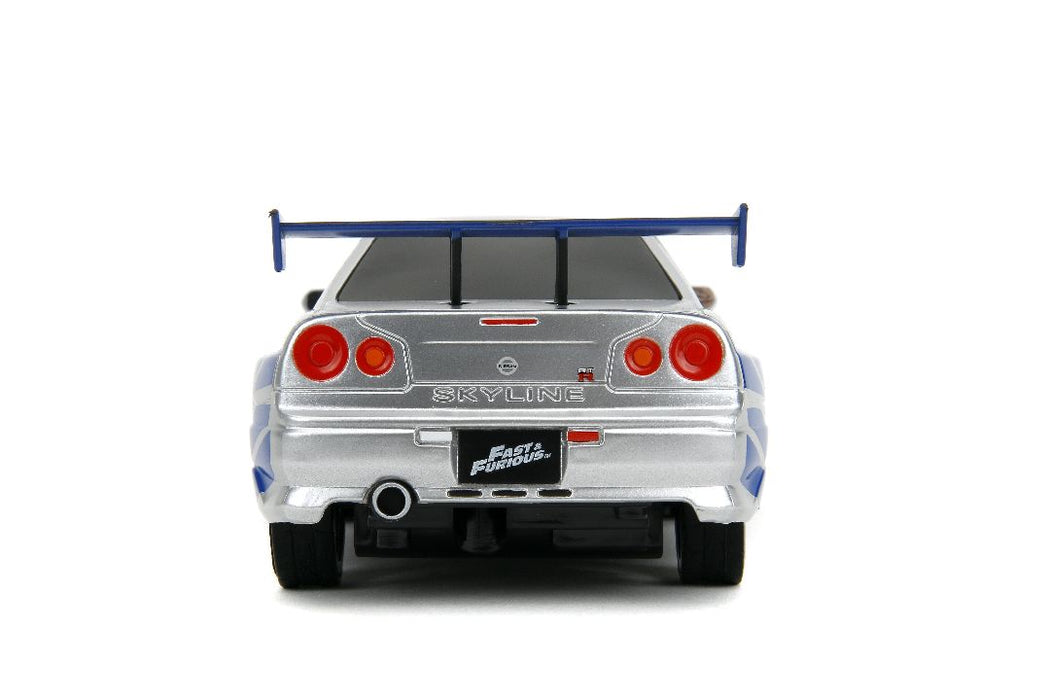 JAD99371 Jada 1/24 FF R/C - Brian's Nissan Skyline GT-R R(34)