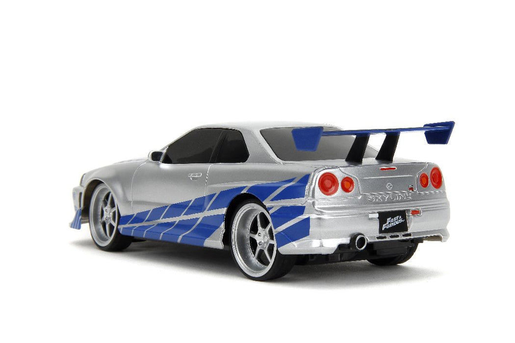 JAD99371 Jada 1/24 FF R/C - Brian's Nissan Skyline GT-R R(34)
