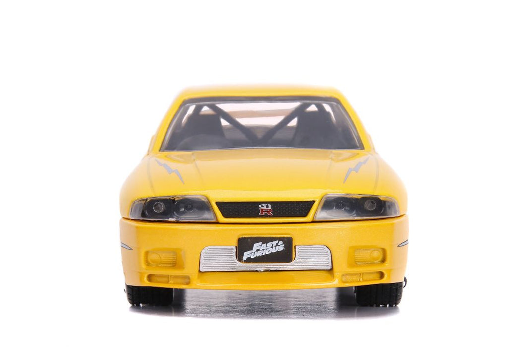 JAD99515 Jada 1/32 "Fast & Furious" 1995 Nissan Skyline GT-R (R33) - Yellow