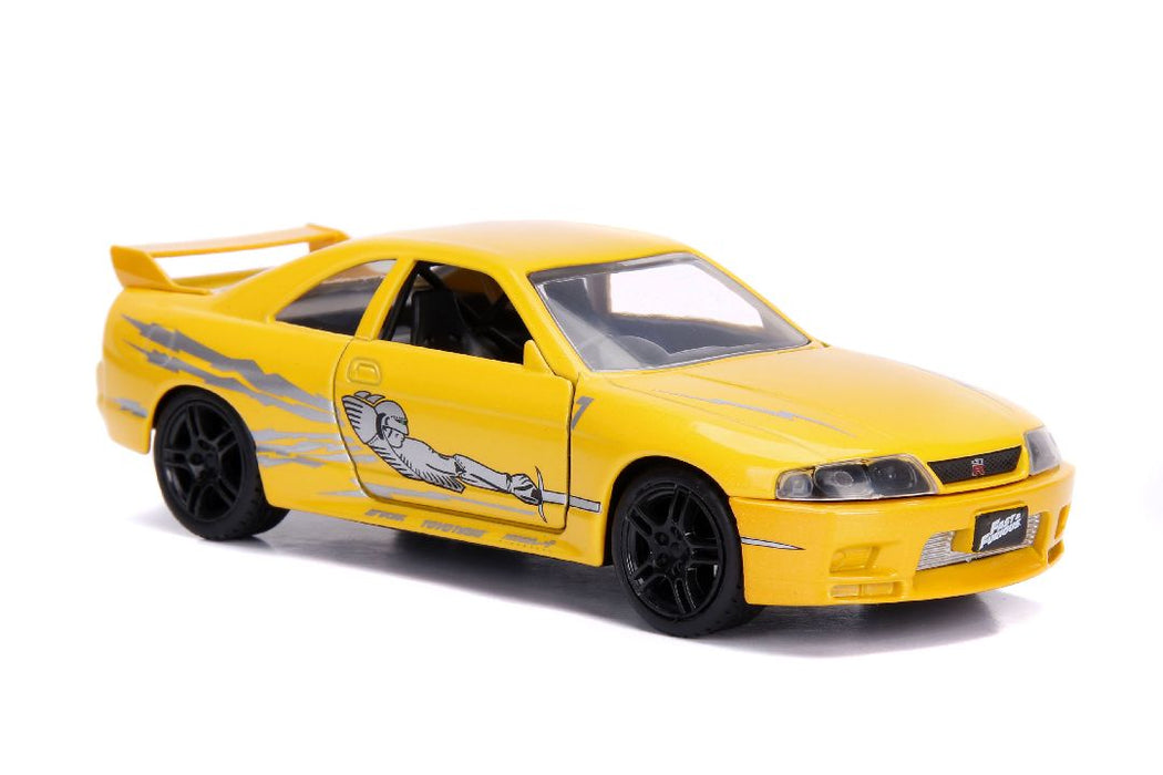 JAD99515 Jada 1/32 "Fast & Furious" 1995 Nissan Skyline GT-R (R33) - Yellow