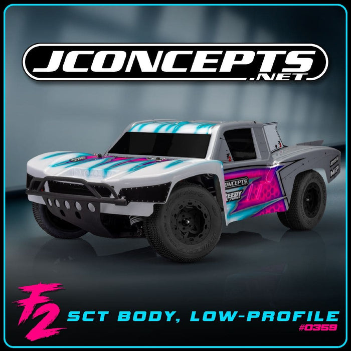 JCO0359 JConcepts F2 - SCT Body Low-Profile Height (Fits-Slash, AE, TLR)