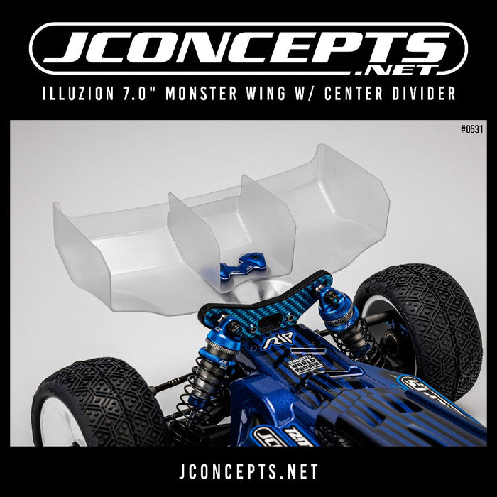 JCO0531 JConcepts Illuzion 7.0" monster wing w/ center divider