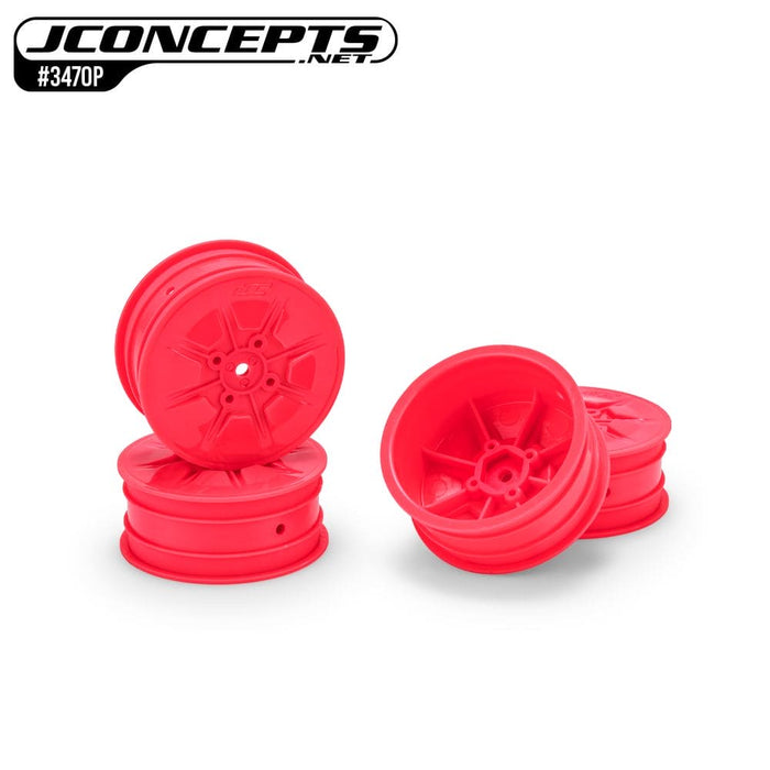 JCO3470P JConcepts Pioneer - 2.2" 4wd front wheel, retro pink - 4pc