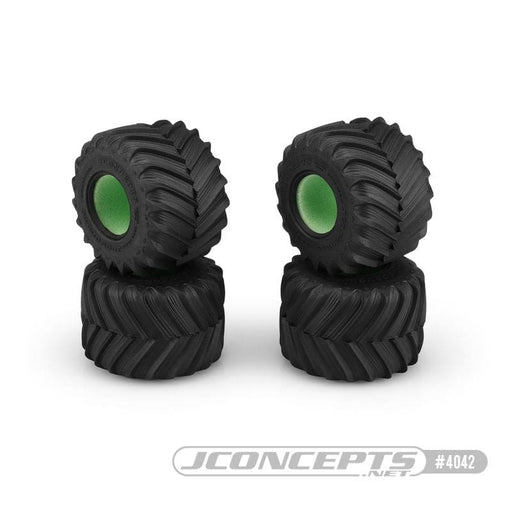 JCO4042-01 JConcepts Renegades - Blue Compound, 1/24th Mini Monster Truck Tire, 4 pc. (Fits â€“ JCO3442 Wheel)
