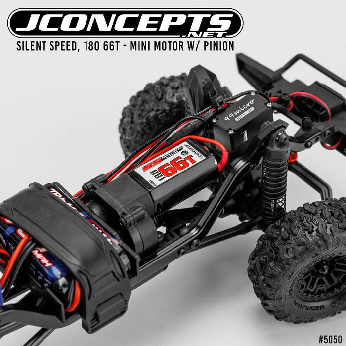 JCO5050 JConcepts - Silent Speed, 180 66T - mini motor w/ pinion