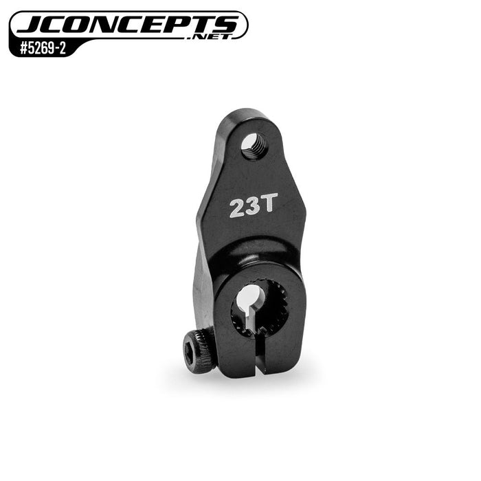 JCO5269-2 JConcepts - 23T, aluminum clamping servo horn, 16.5mm - black