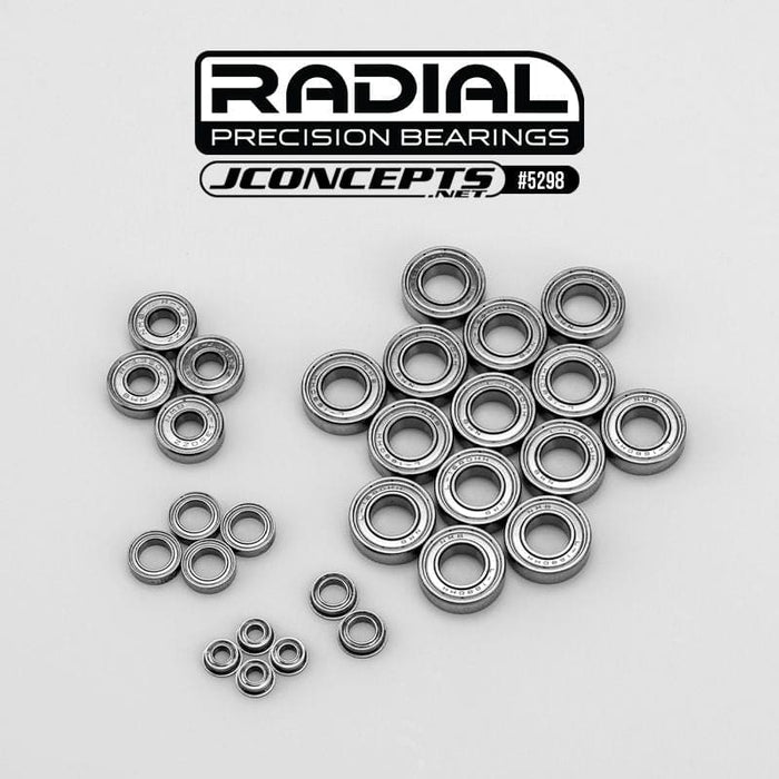 JCO5298 JConcepts - Sworkz S35-4 Evo Radial NMB bearing set, 26pc.