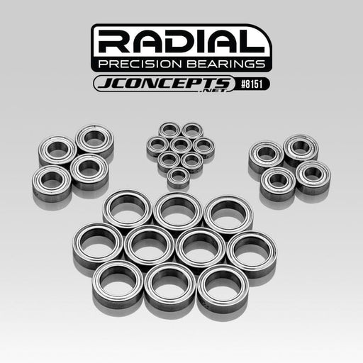 JCO8151 JConcepts Radial NMB Bearing Set-Fits Tekno (26)